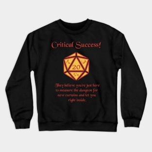 Critical Success: Redecorating Crewneck Sweatshirt